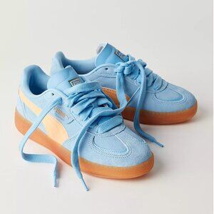 NIB Puma Palermo Moda Xtra Sneakers Blue / Peach